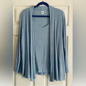 Two piece tank and sweater